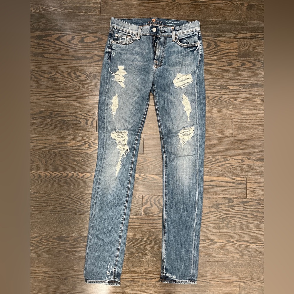 7 for all mankind high waist Roxanne size 27